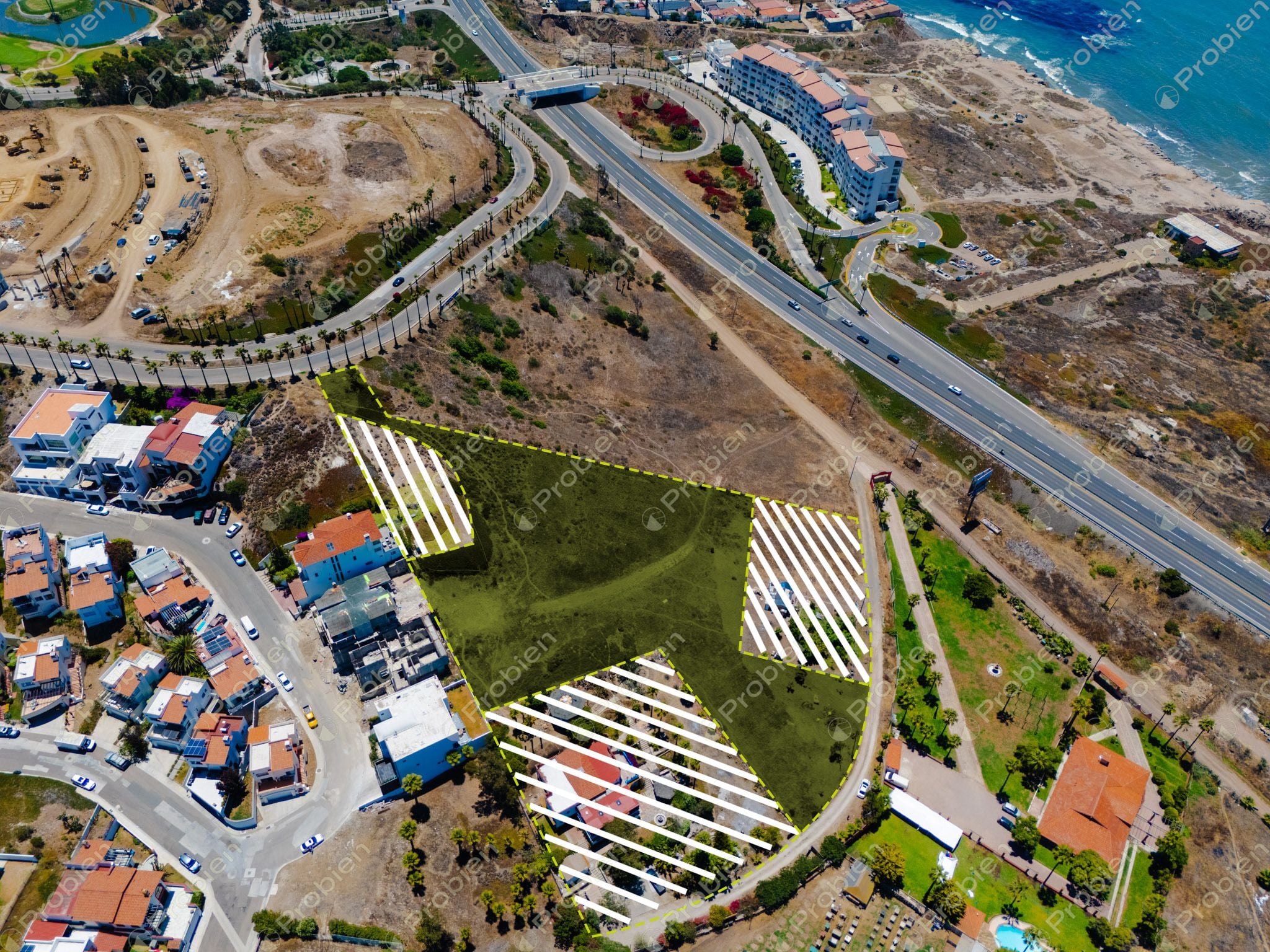 Terrenos en Venta con Vista al Mar a un costado de Real del Mar – 1,480 m² c/u para Desarrollo Residencial - Foto 2 de 5