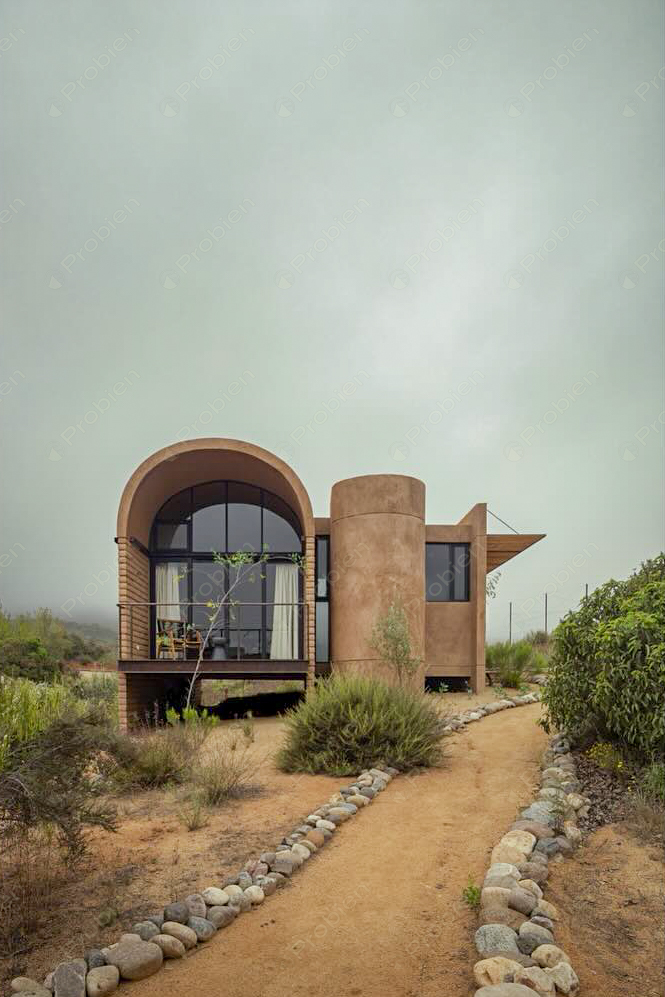 Terreno en venta con cabañas en Valle de Guadalupe ideal para inversión - Foto 4 de 12